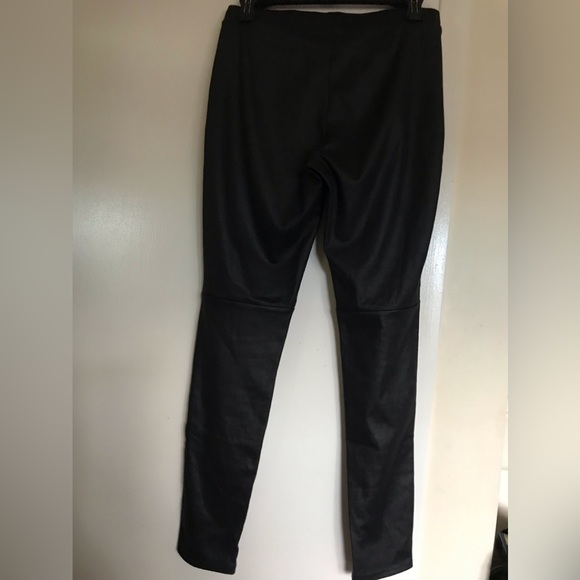 TROUVE , size S , leather like fabric  , woman’s pants , long leg , black color - Picture 5 of 16